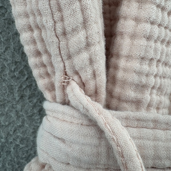 Parachute Pink Waffle Robe - Picture 5 of 11